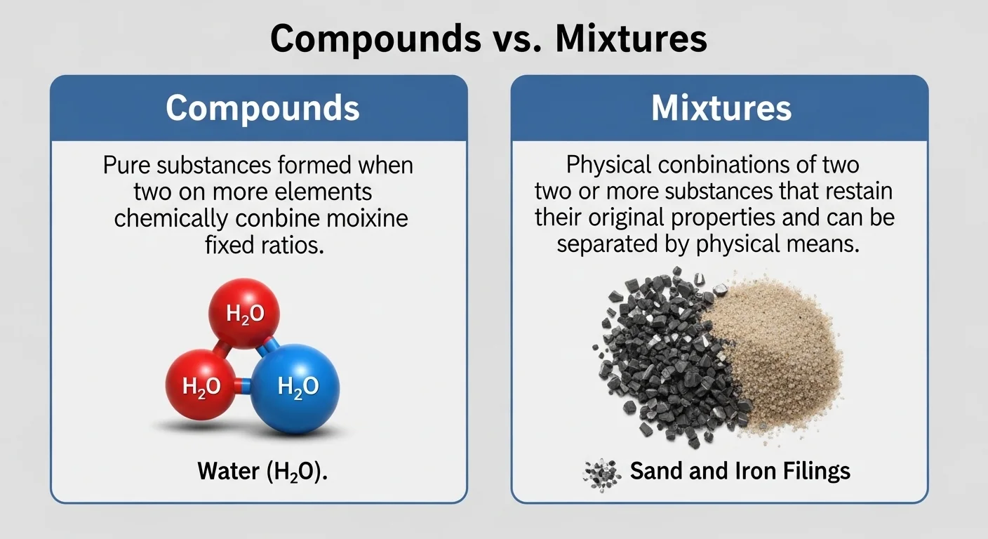 Compounds vs Mixtures