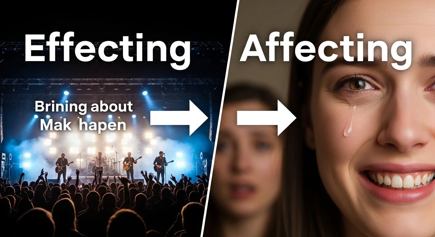 Effecting vs Affecting