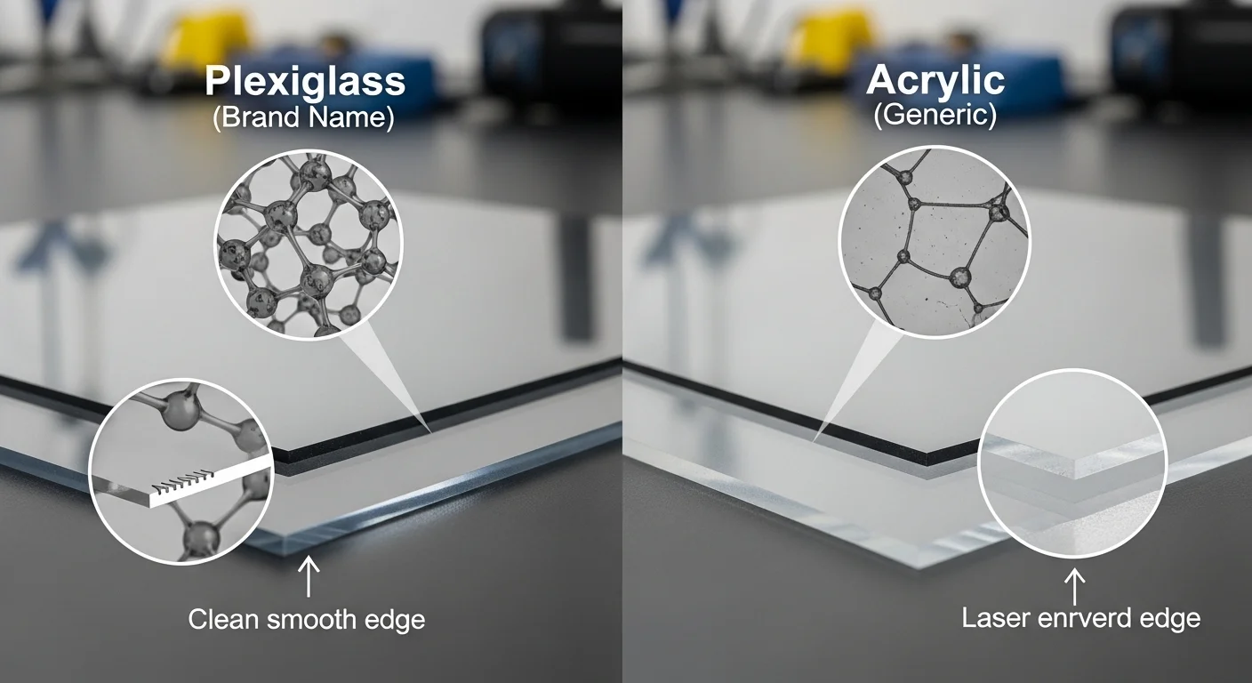 Plexiglass vs Acrylic
