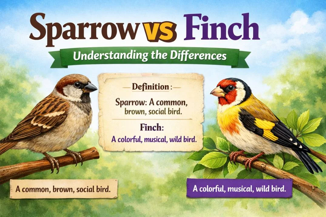 Sparrow vs Finch