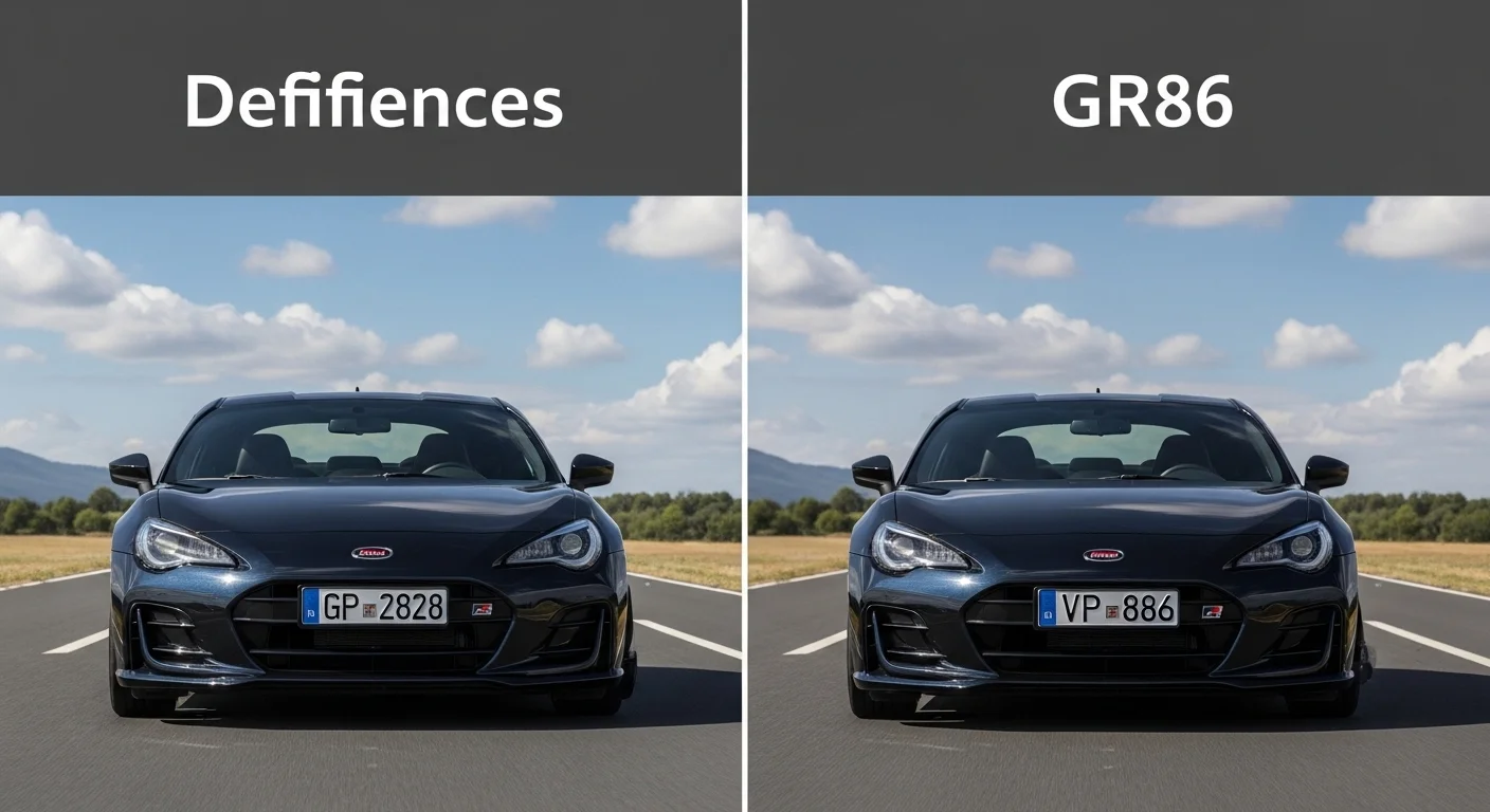 difference between brz and gr86