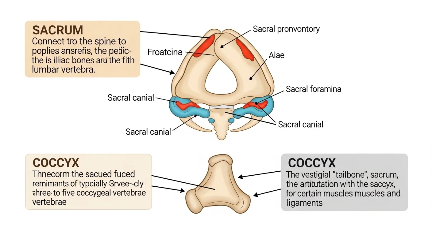 Difference Between Sacrum and Coccyx
