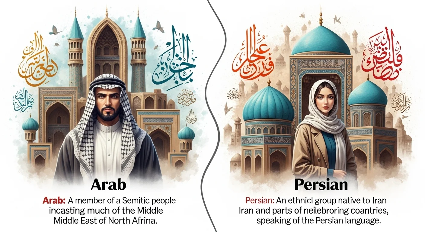 Differences Between Arab and Persian