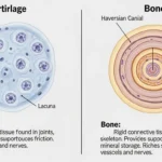 10 Differences Between Cartilage and Bone