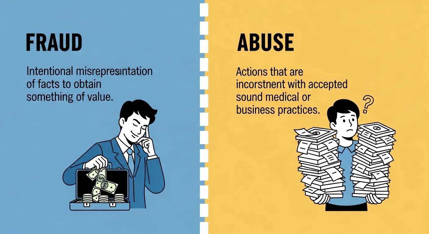 Differences Between Fraud and Abuse