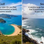 10 Differences Between Gulf and Sea