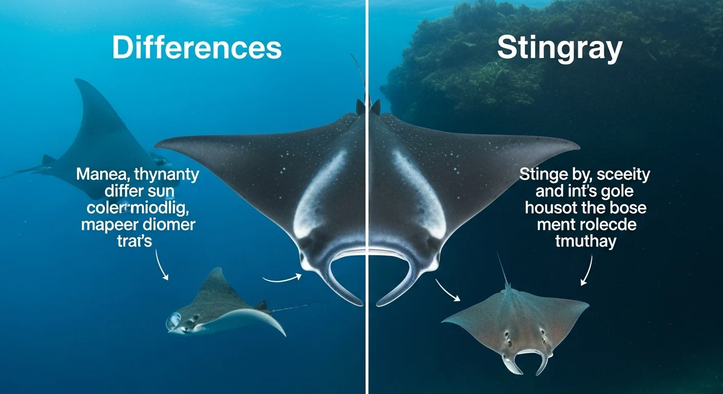10 Differences Between Manta Ray and Stingray