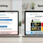 Differences Between Phishing and Spam