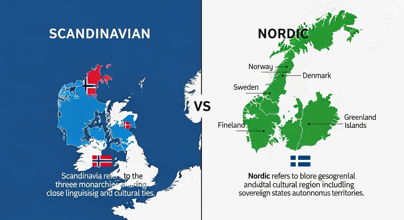 Differences Between Scandinavian and Nordic