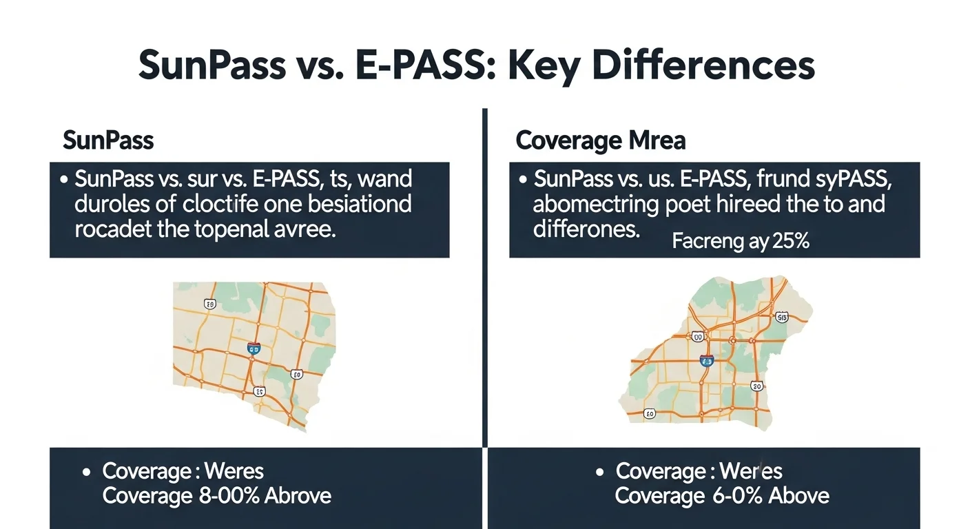 Differences Between SunPass and E-PASS