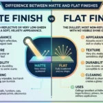 Difference Between Matte and Flat