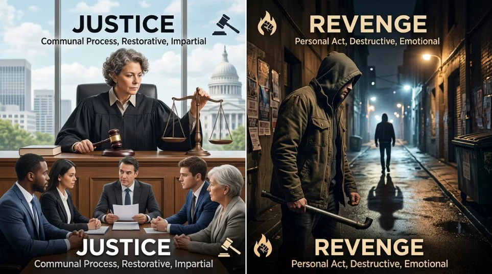 Difference Between Justice and Revenge