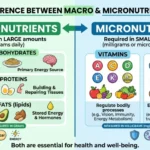 Difference Between Macro and Micronutrients