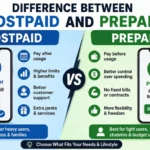 Difference Between Postpaid and Prepaid