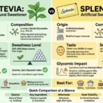 Difference Between Stevia and Splenda