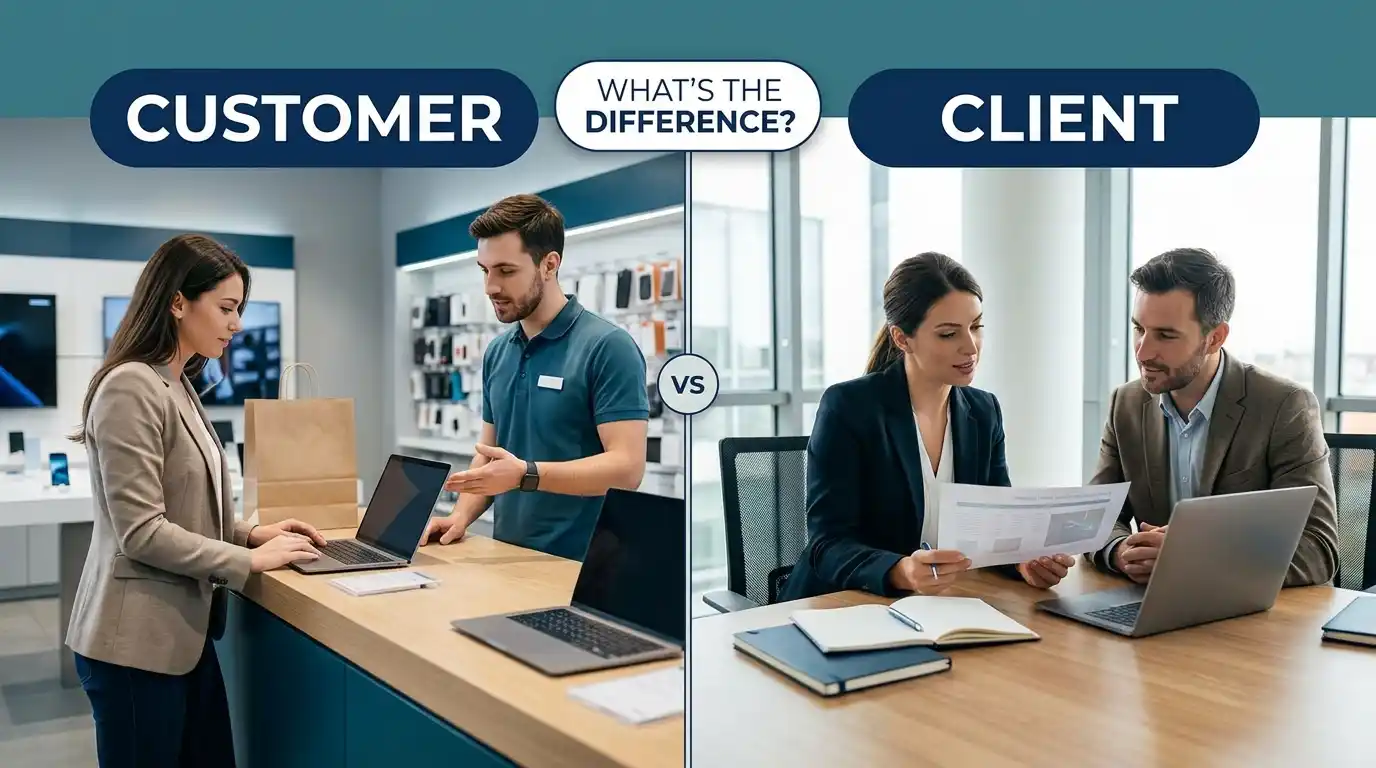 Difference Between Client and Customer